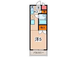 向ヶ丘ヒルズの物件間取画像